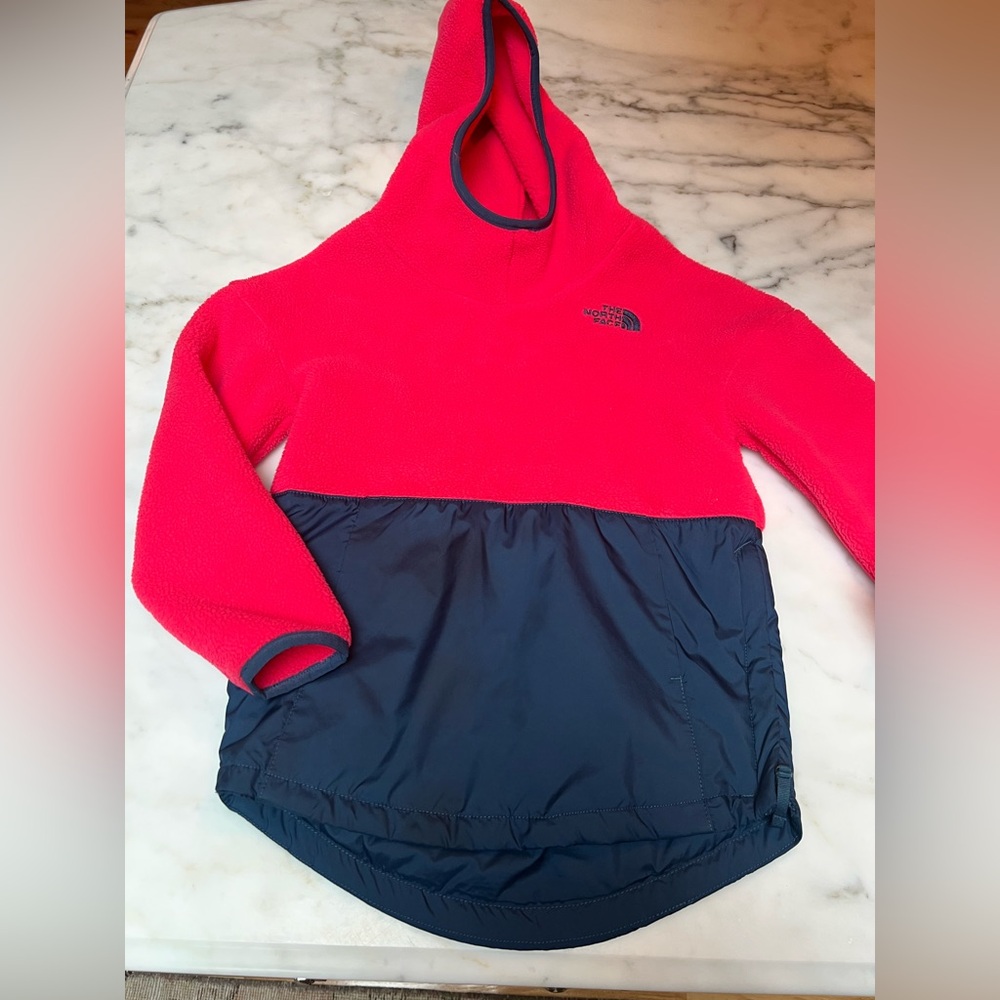 The North Face Kids' Pink and Navy Hoodie - Picture 6 of 6